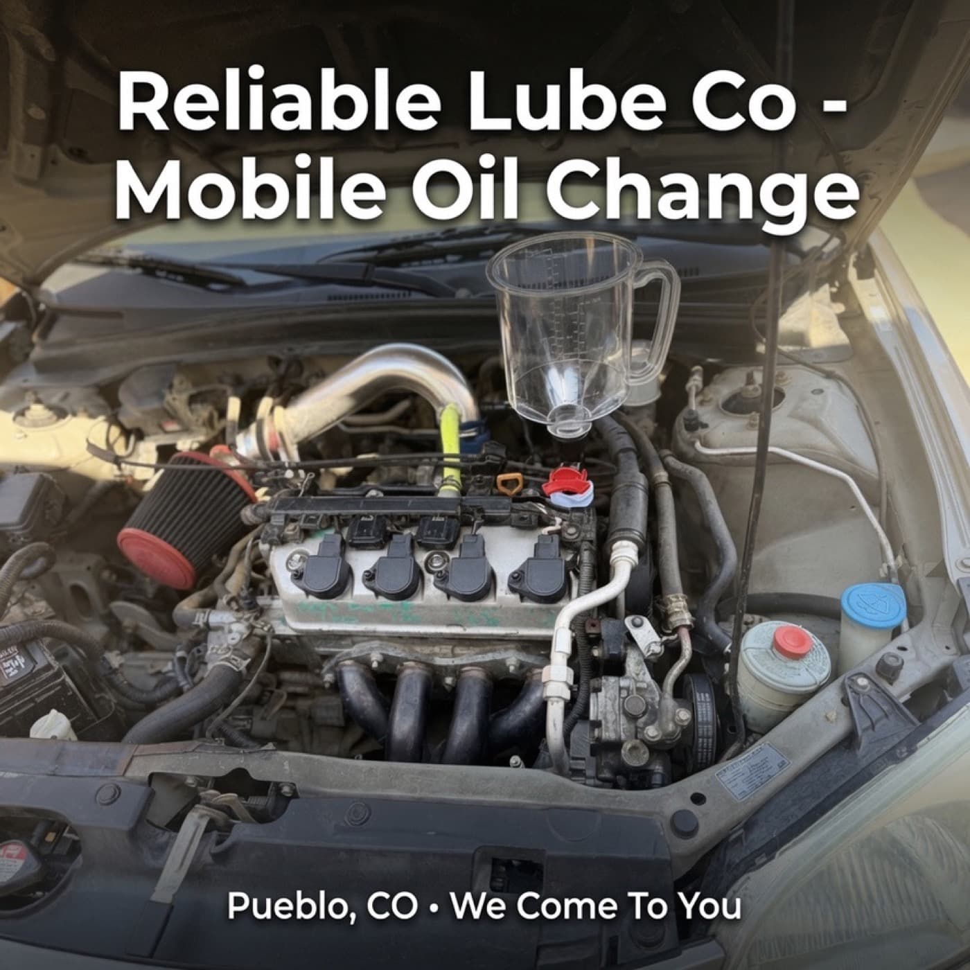 Engine service setup